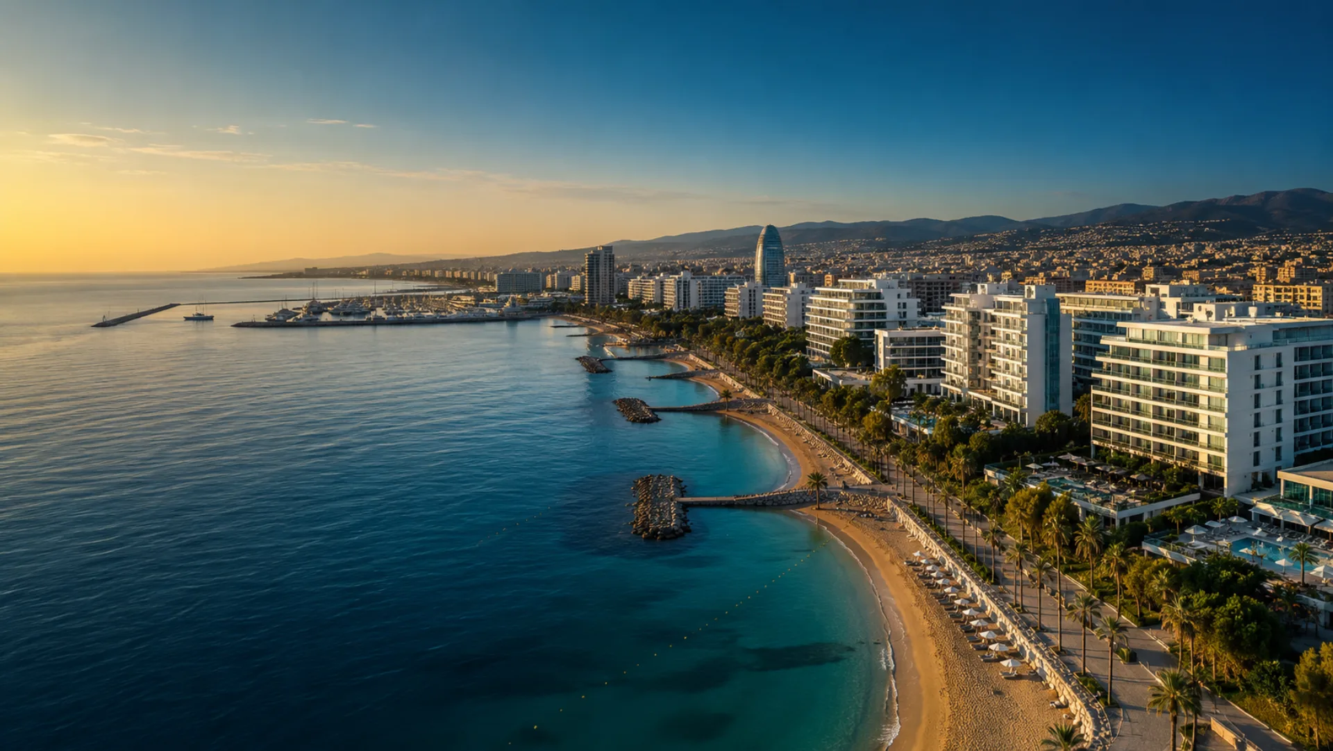 Limassol, Cyprus coastline
