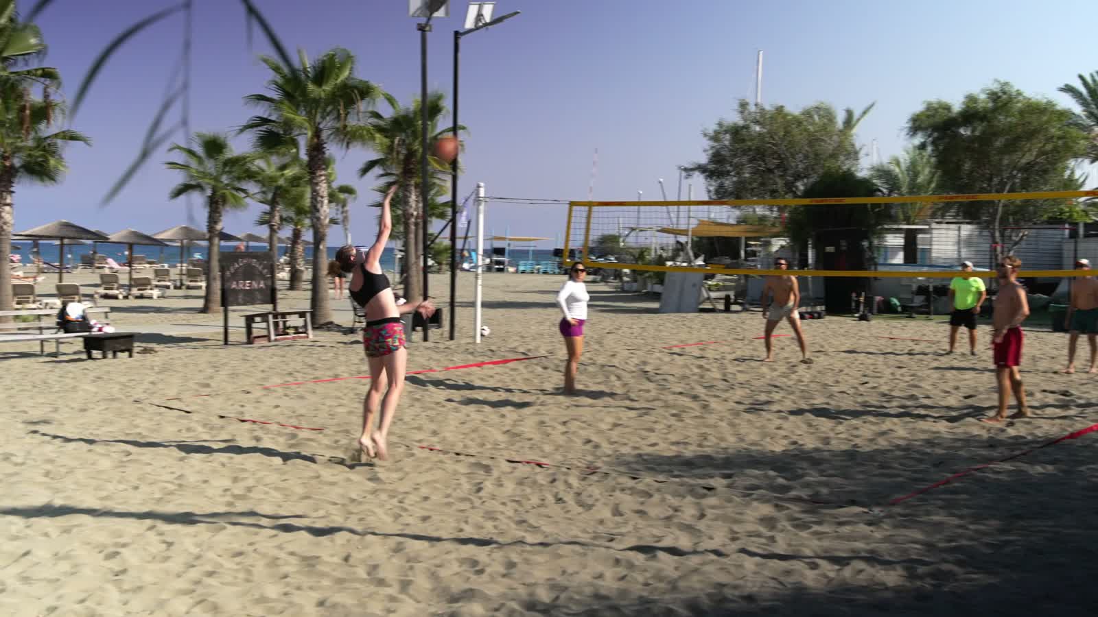 Down at the beach after the sessions